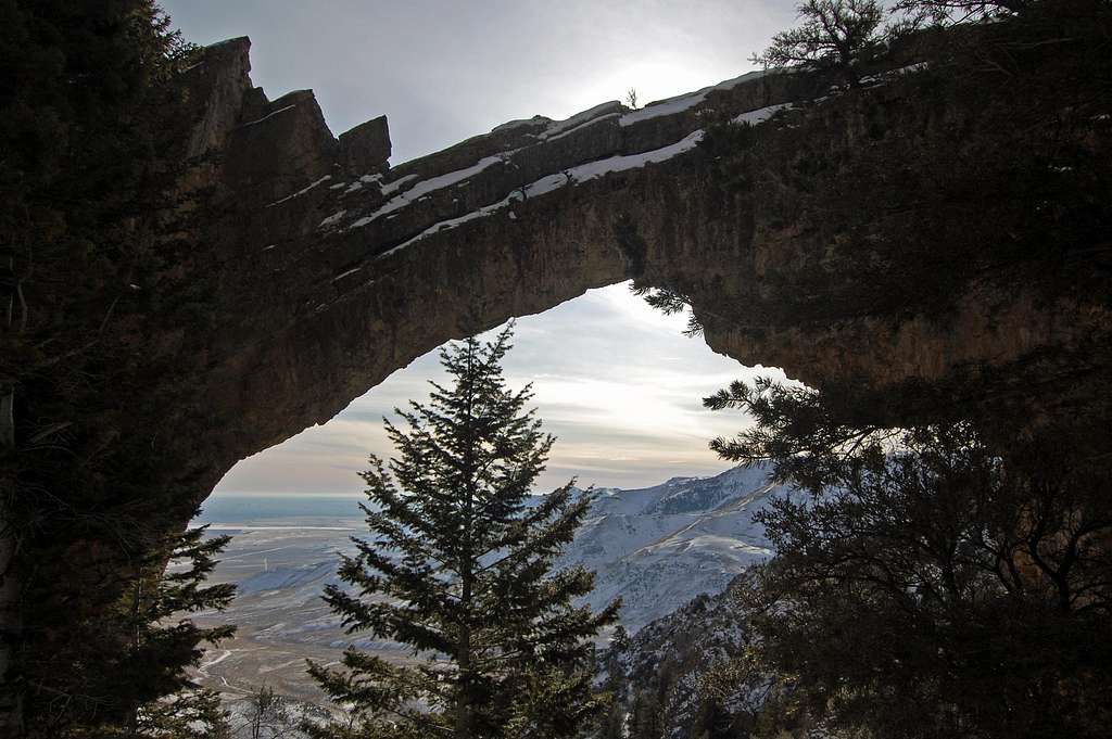 Natural arch, King Mountain, Idaho