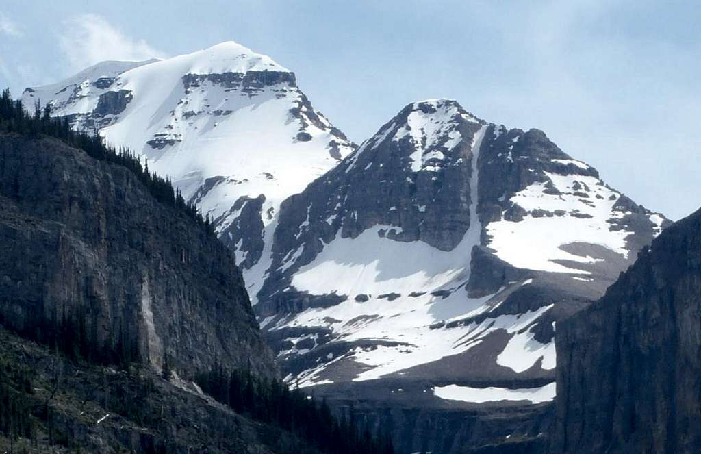 Stanley Peak - N Face Descent Ridge
