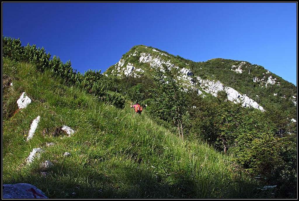 On the E ridge of Postoucicco/Postovcic