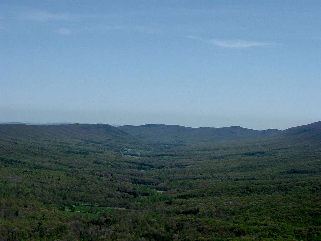 Halfmoon Mountain from Tibbet Knob