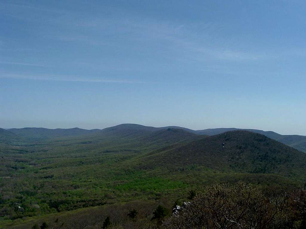 Looking North from Tibbet Knob