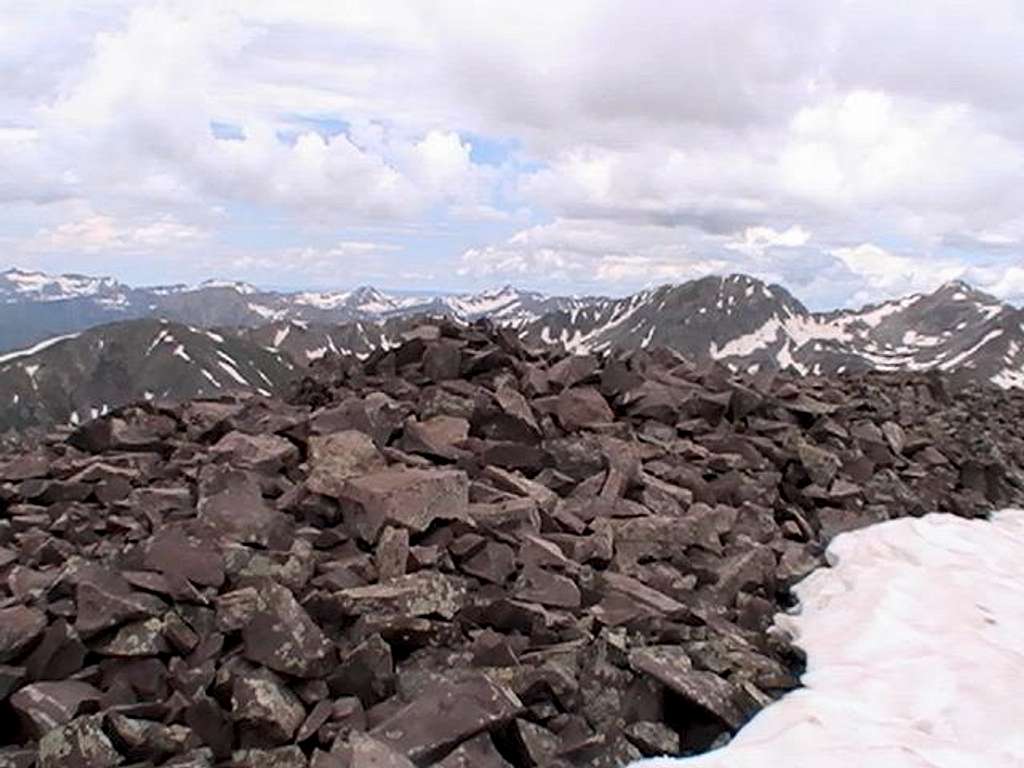 Summit of Teocalli Mountain