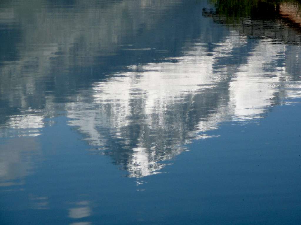 Reflection in Lac d'Arbey