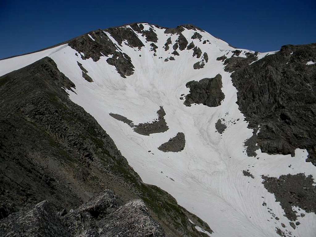 Jasper Mountain from its South East Ridge