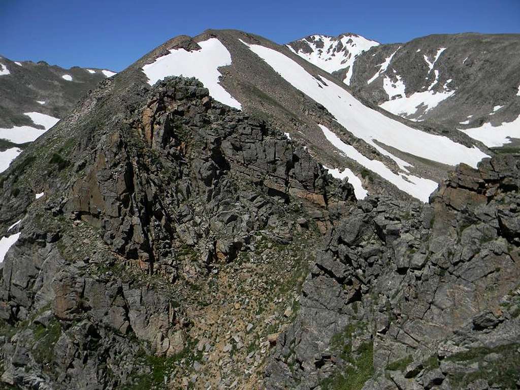 South East Ridge of Jasper Mt.