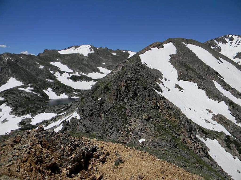 South East Ridge of Jasper Mountain