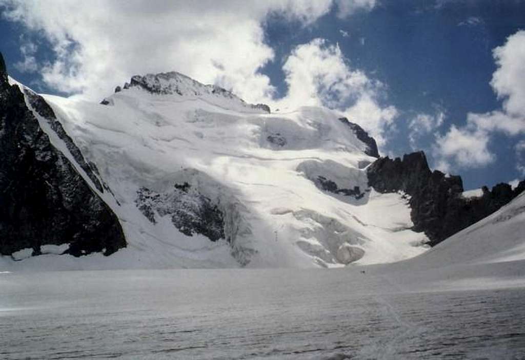 Barre des Ecrins form the...