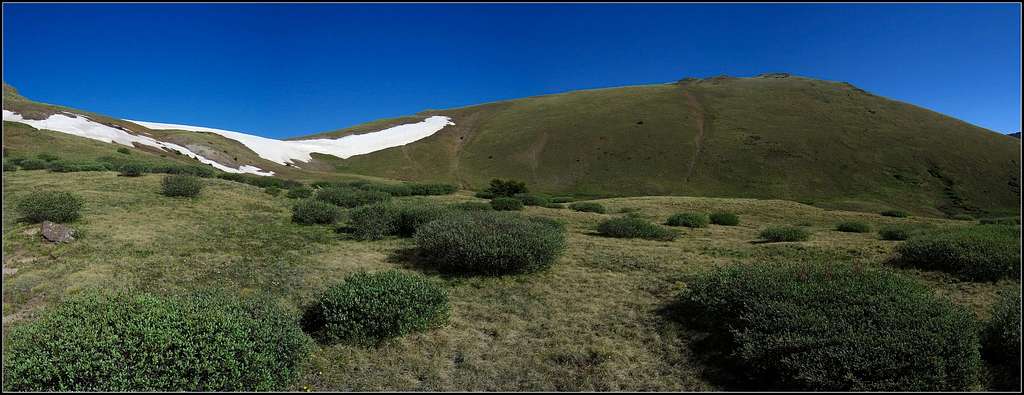 Crossing the pass