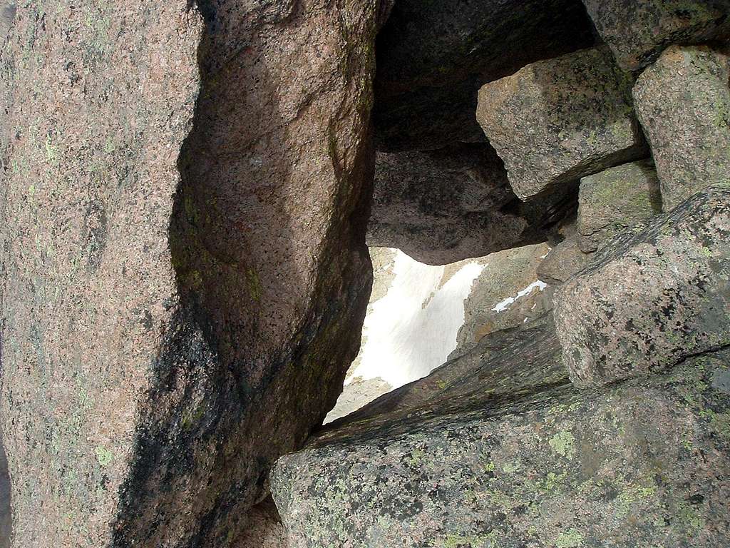 Oblique Rock Window