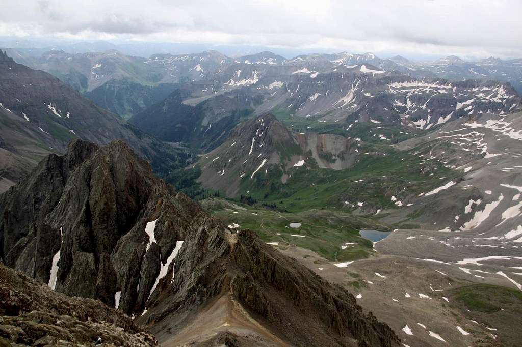 View from Mt. Sneffels