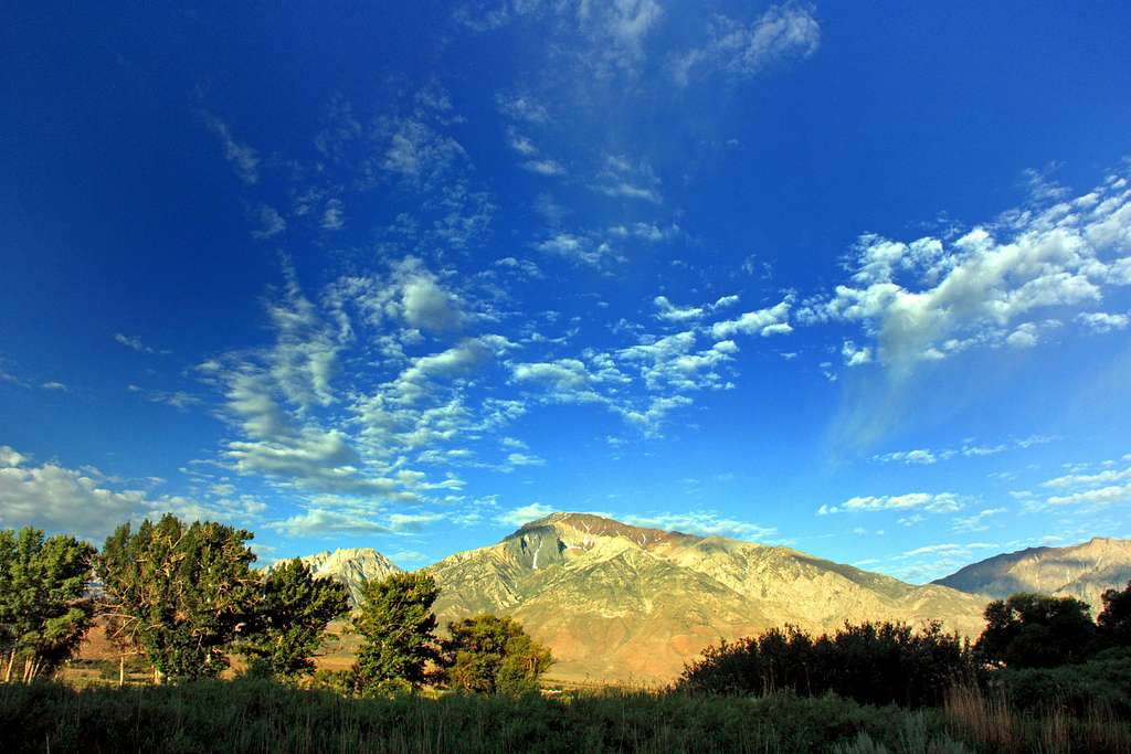 Mount Tom from Rovana