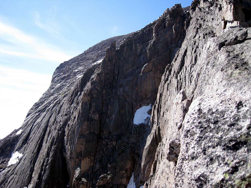 The North Face of Longs Peak