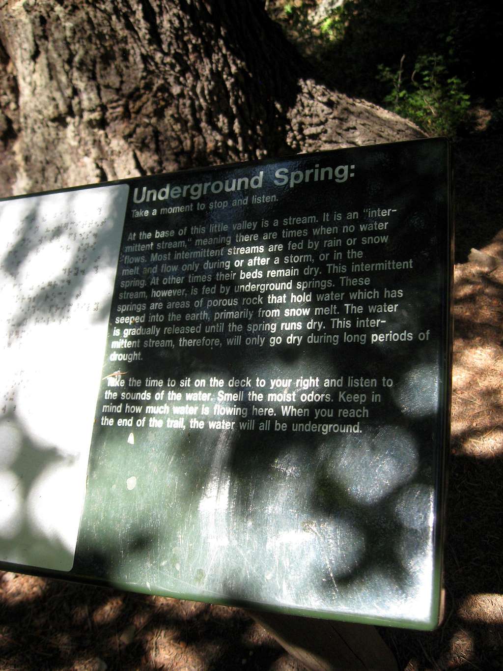 Underground Spring