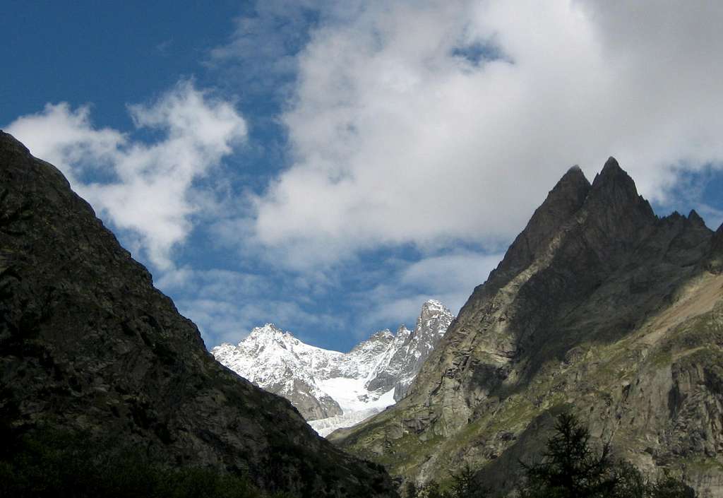 Aiguille de Triolet from Val Ferret - 2011