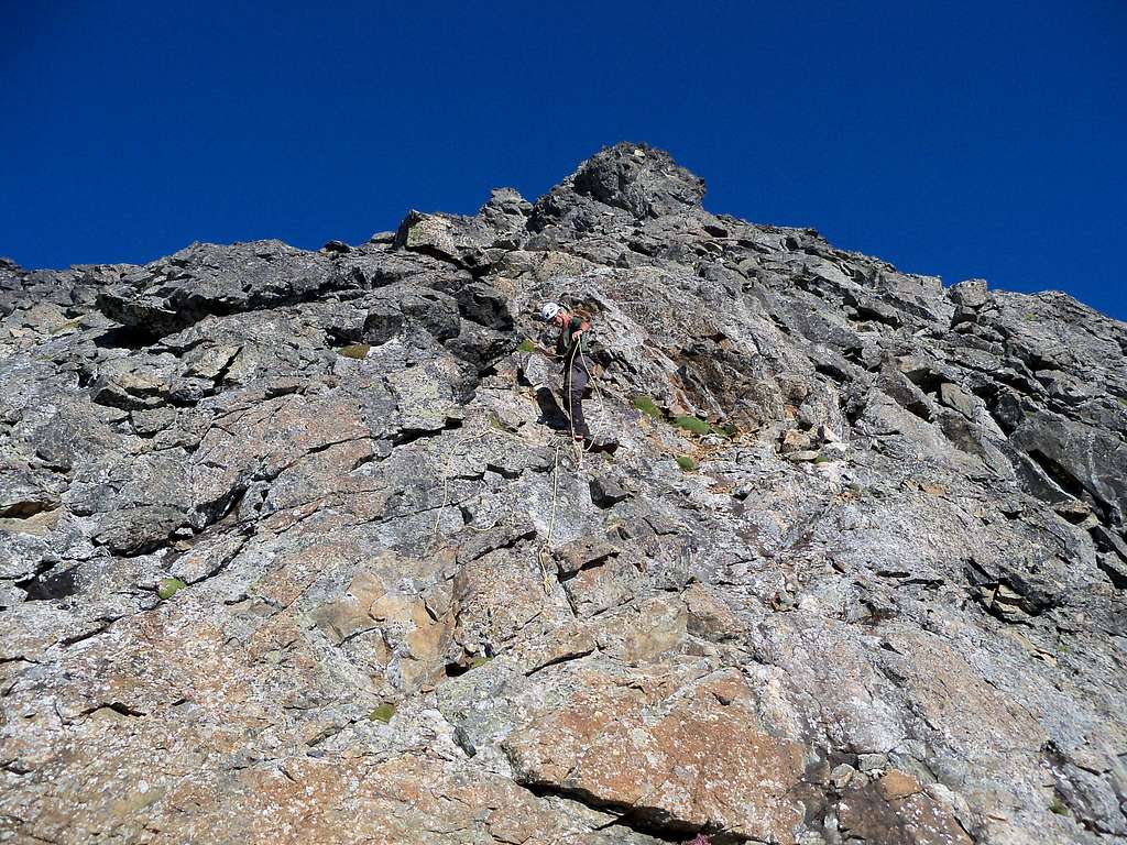 West Face route of Old Guard