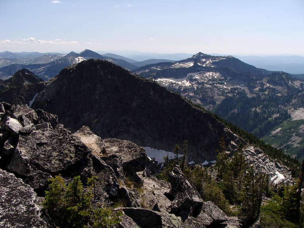 Looking South From North Twin Peak