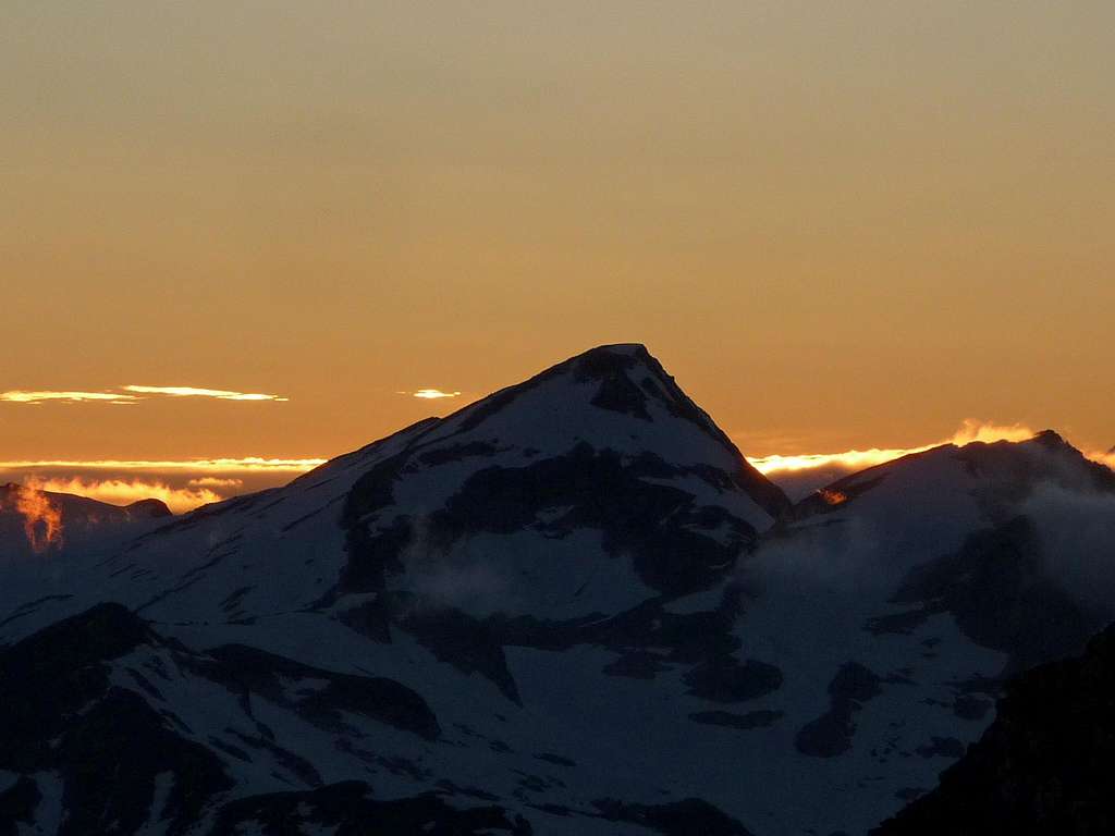 Primus Peak after Sunset