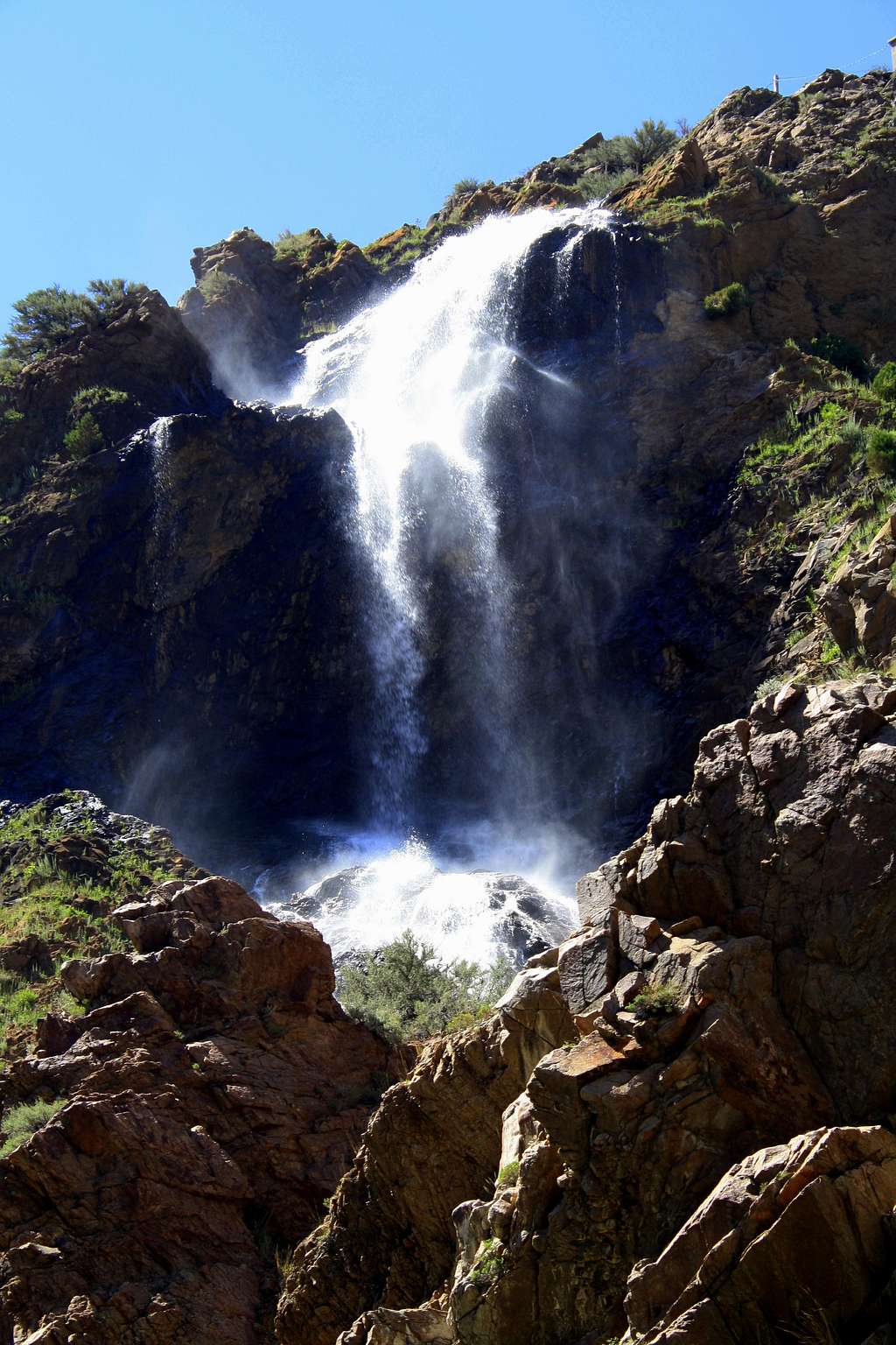 Utah's newest waterfall
