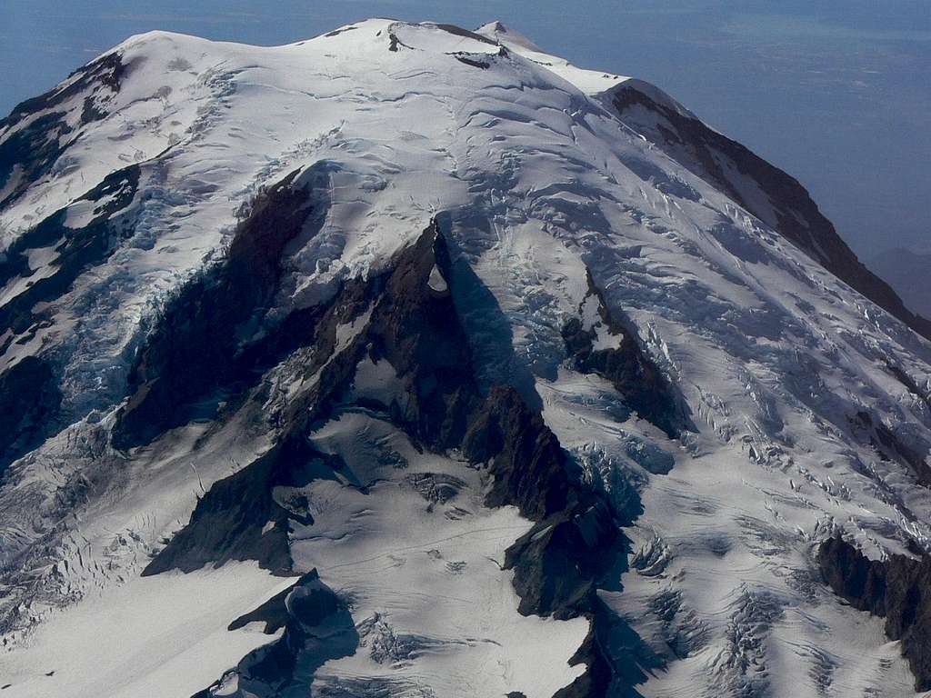 Cowlitz Glacier of Mount Rainier