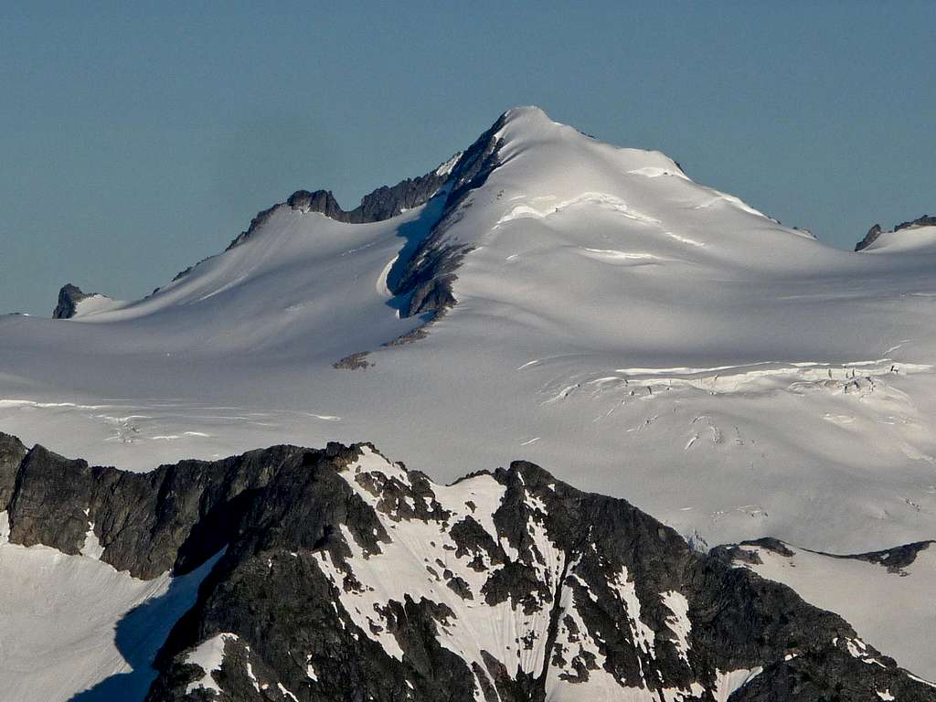 Eldorado Peak from Mount Logan