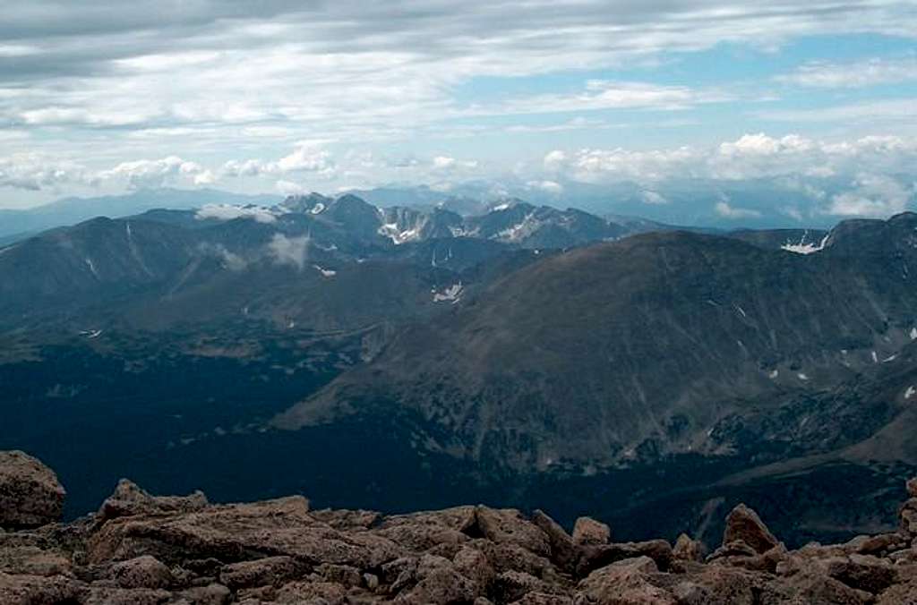 Copeland Mountain from Longs Peak