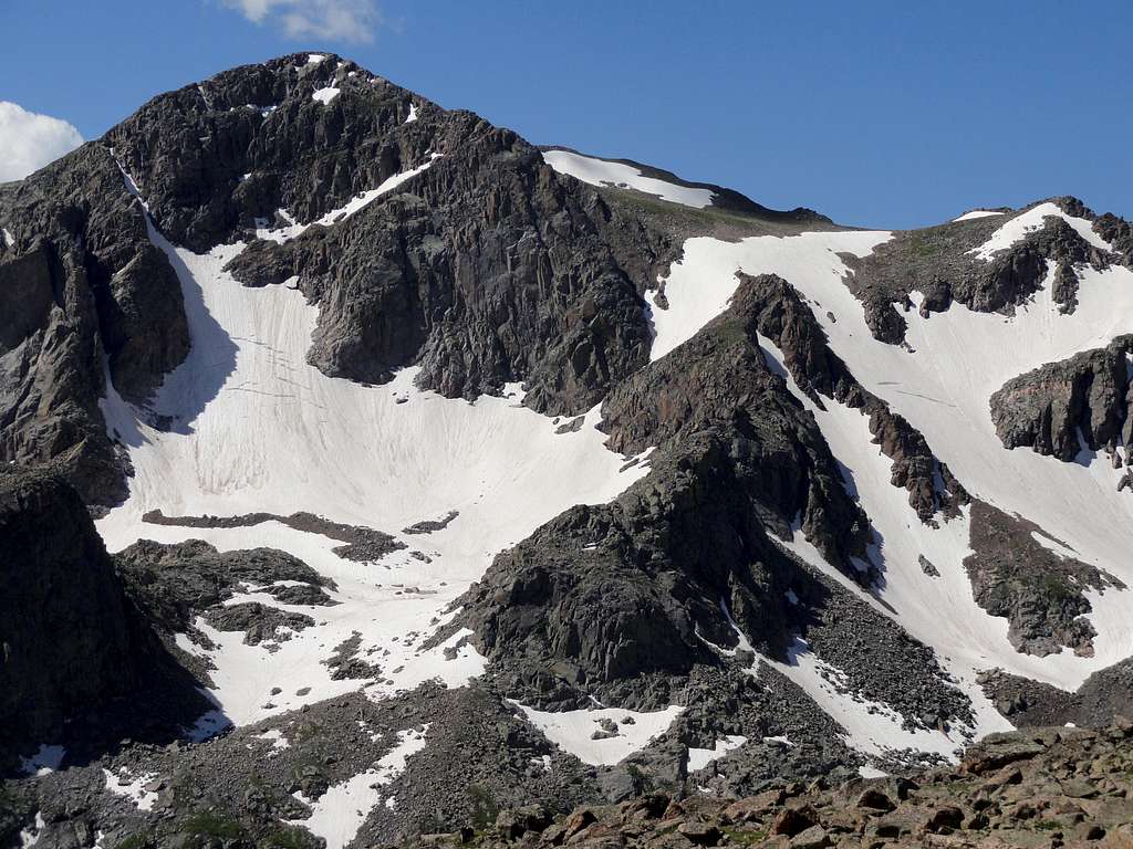 Mount Powell's North Face.