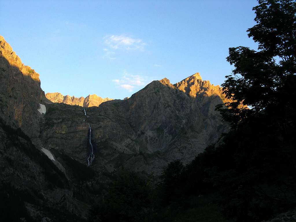 Stroppia Waterfalls - Upper Maira Valley
