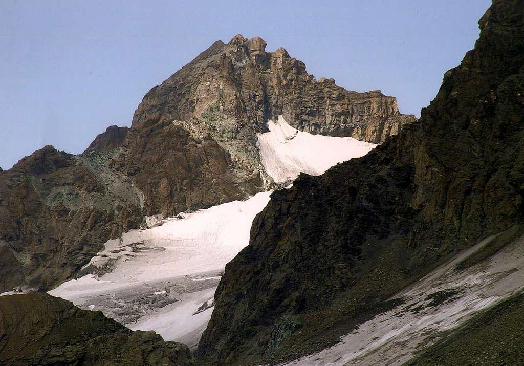 Aiguille Verte of Valsorey SE Face & NE Ridge August 2003