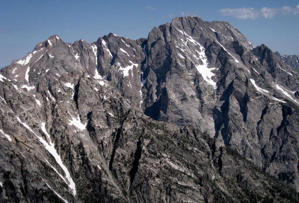 Thor Peak and Mount Moran