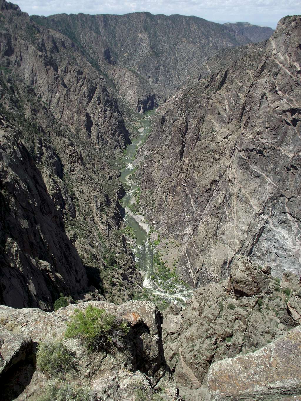 Gunnison at the Bottom of the Canyon