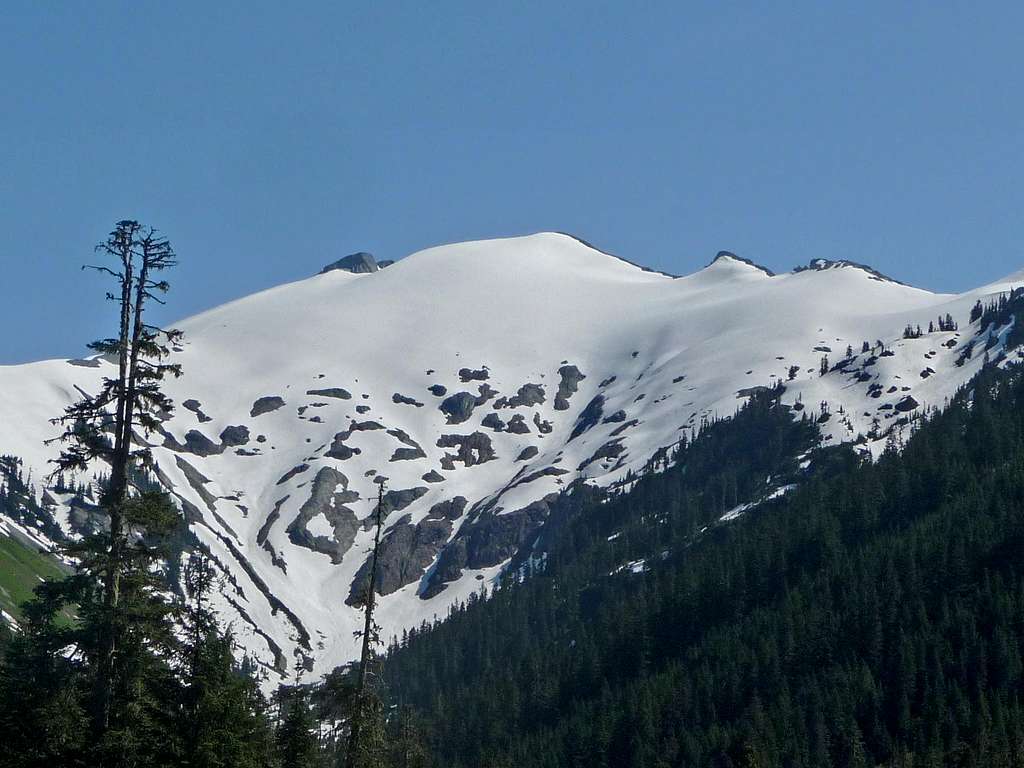 Ruth Mountain from the Lower Valley