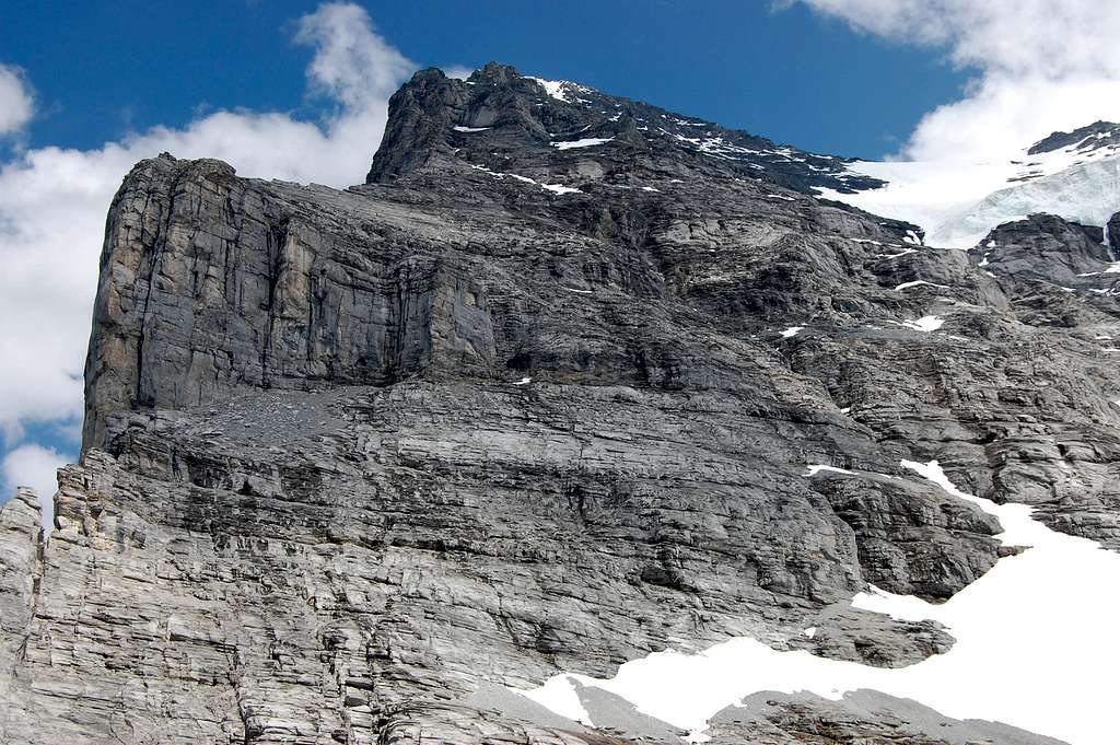 Eiger west flank from Rotstock