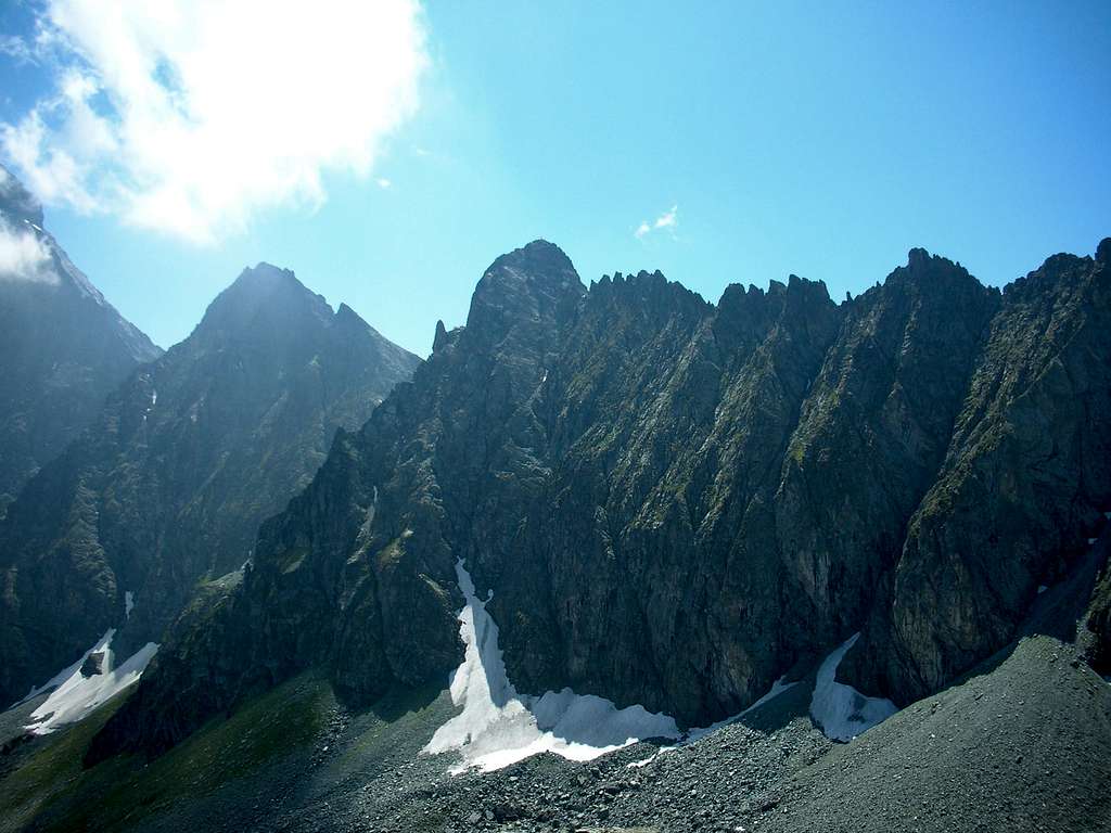 north-east face
