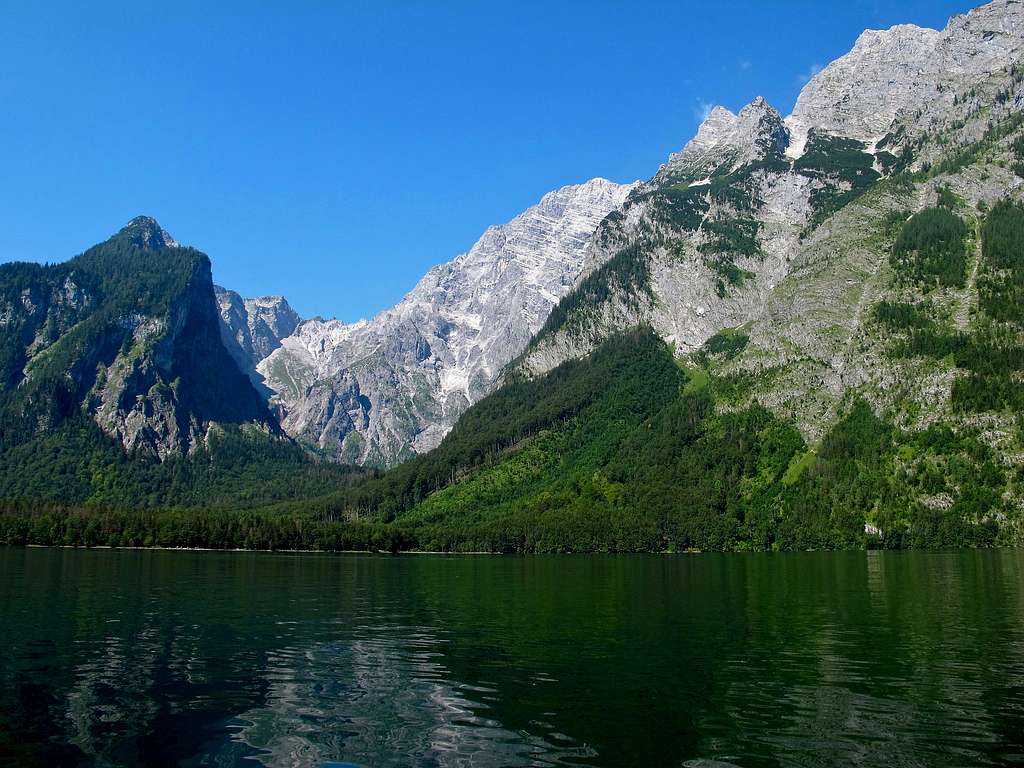 The Königssee in mid-summer