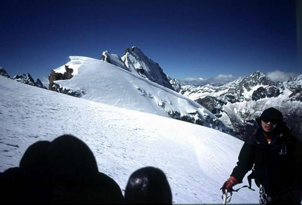 Zilantou on Banji summit dome...