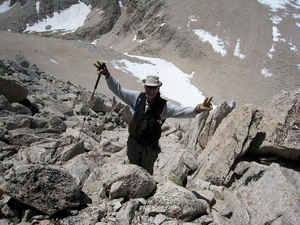 Ruvicha Reaches the Top of Mt Starr