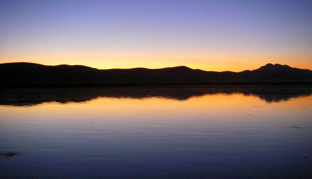 Cutler Reservoir Sunset
