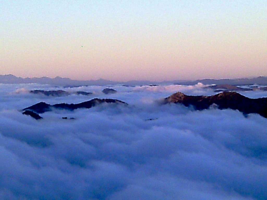 View above the Fog