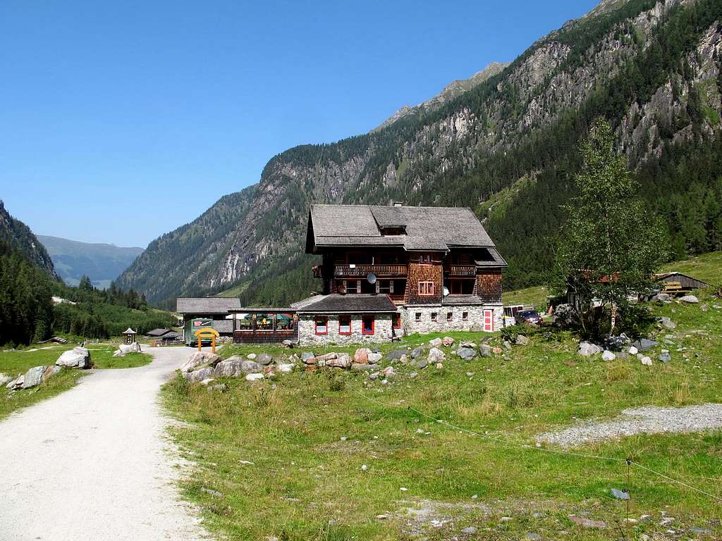 Gasthof Alpenrose in the Habachtal valley