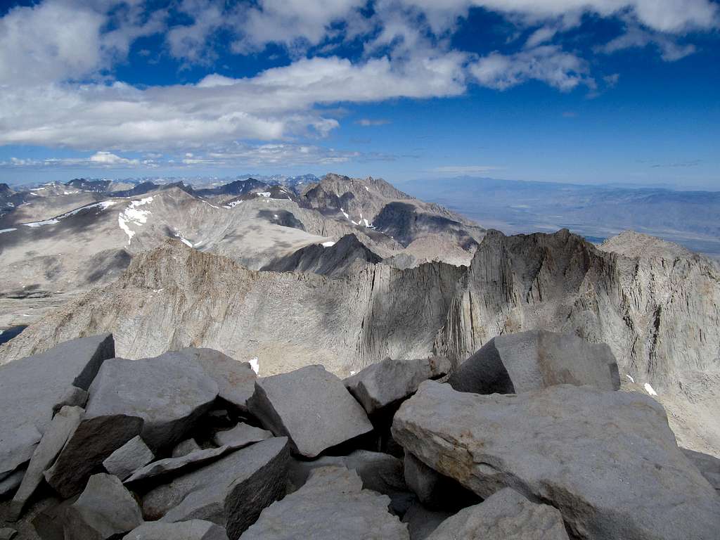 North from Whitney