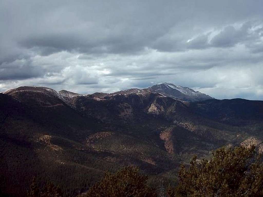 Pikes Peak from the south...