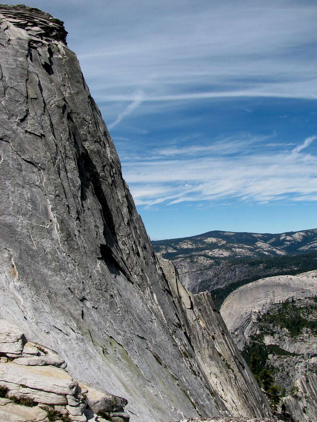 Half Dome north aspect