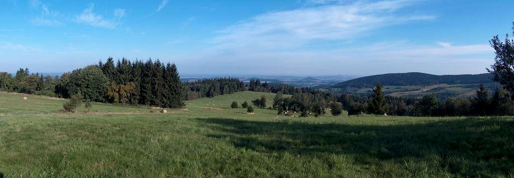 Łysa Góra north panorama