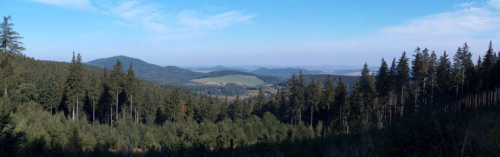 Skopiec north panorama