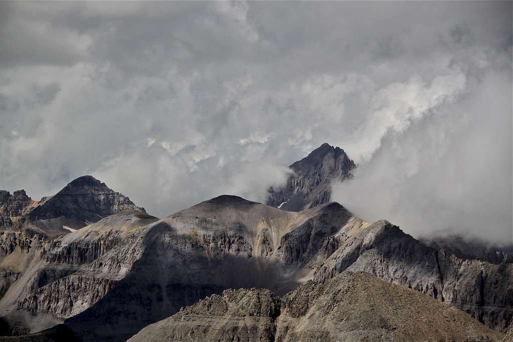 Mount Sneffels and Gilpin Peak