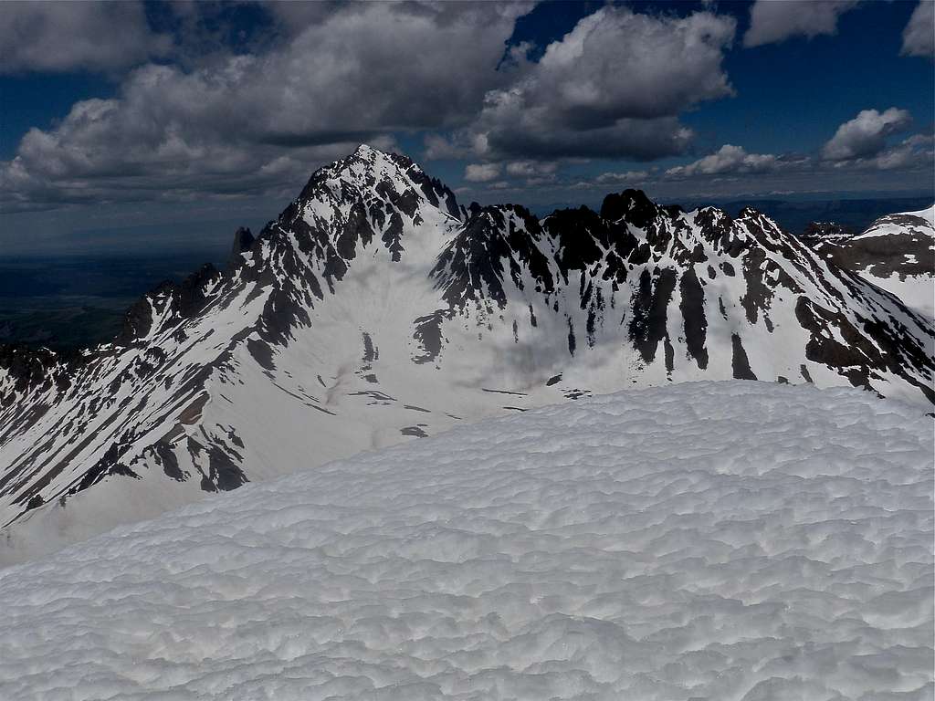Mount Sneffels from Gilpin Peak
