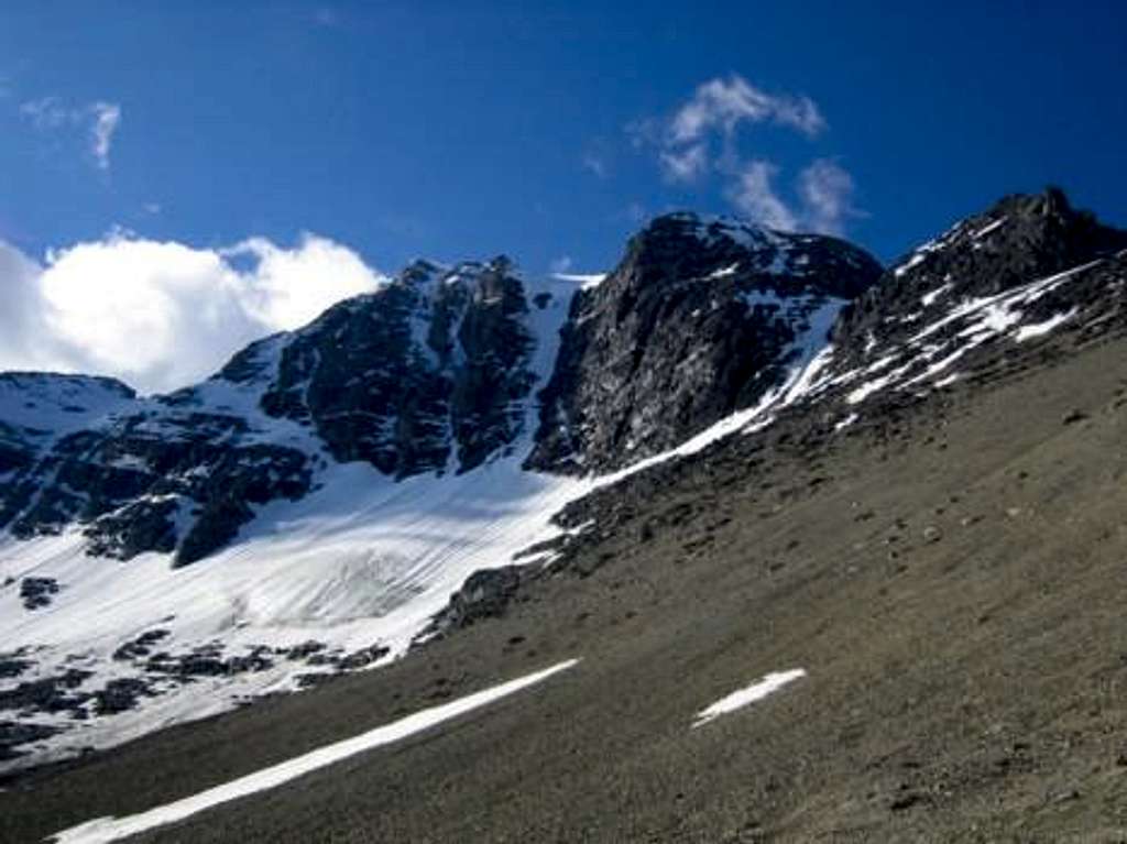 Mount Harrison - North Face