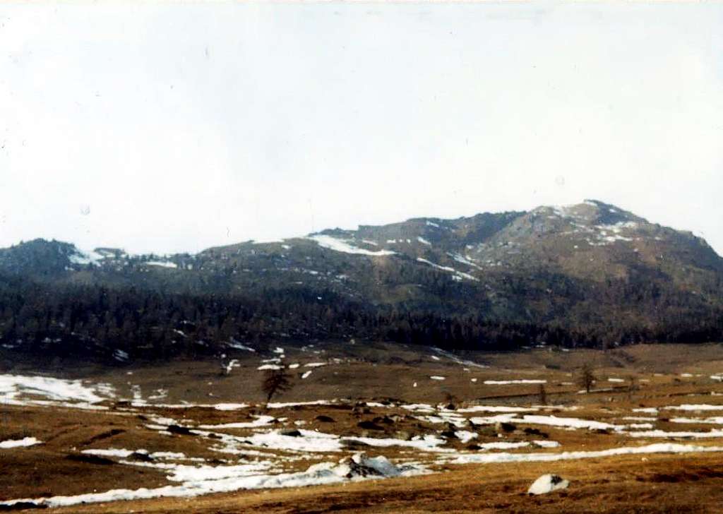 Mount Meabé and Chantorné's Prairies 1973