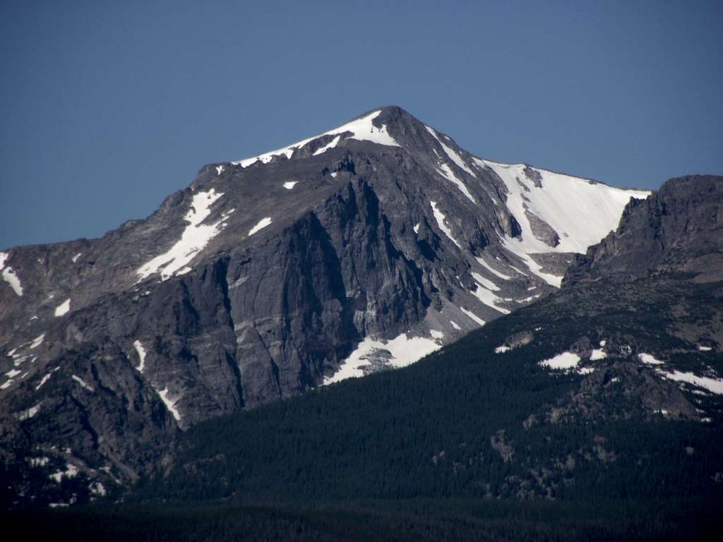 East Face of Hallett Peak