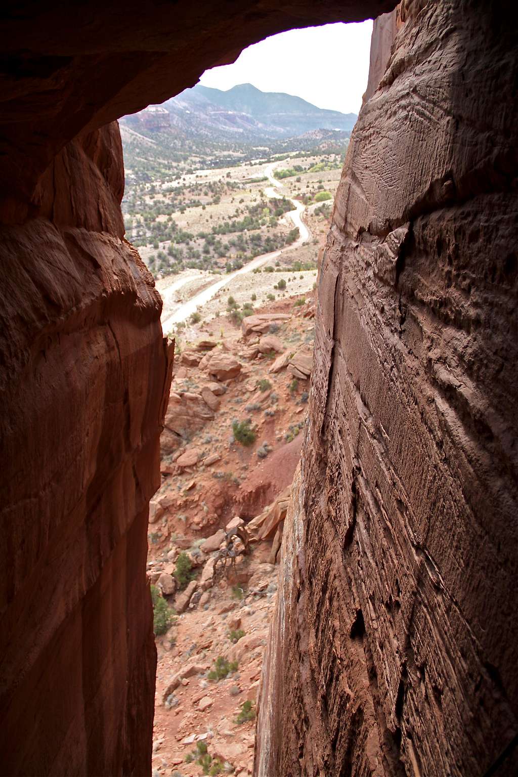 View from Cave routes
